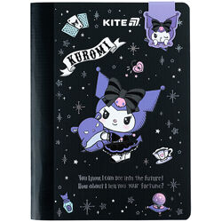 Блокнот з магнітною закладкою Kite Kuromi HK25-192, А5, 60 аркушів, клітинка
