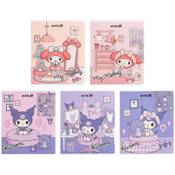 Зошит шкільний Kite Kuromi HK25-238, 24 аркуші, клітинка