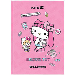 Щоденник шкільний Kite Hello Kitty HK25-262-2, тверда обкладинка