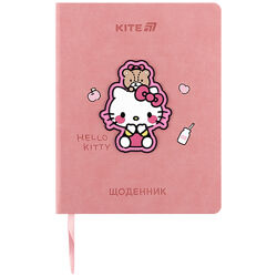 Щоденник шкільний Kite Hello Kitty HK25-264-1, тверда обкладинка, PU