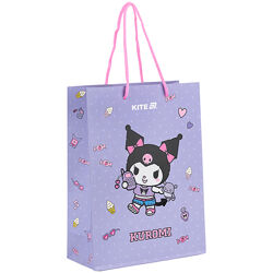 Пакет паперовий подарунковий Kite Kuromi HK25-265-2, 18х24см