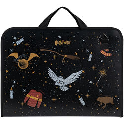 Папка-портфель на блискавці Kite Harry Potter HP24-411, 1 відділення, A3