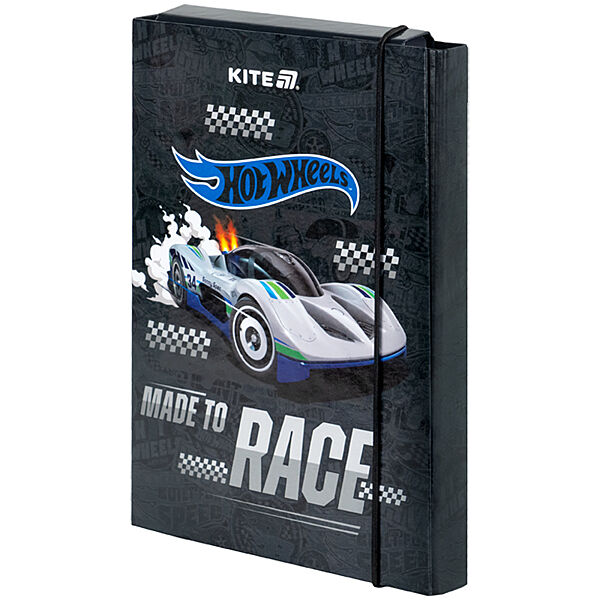 Папка для зошитів на гумці Kite Hot Wheels HW25-210-1, картон