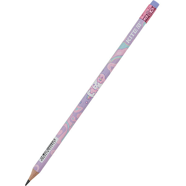 ОлівецьграфітнийзгумкоюKite RainbowCatcorn K24-056-2