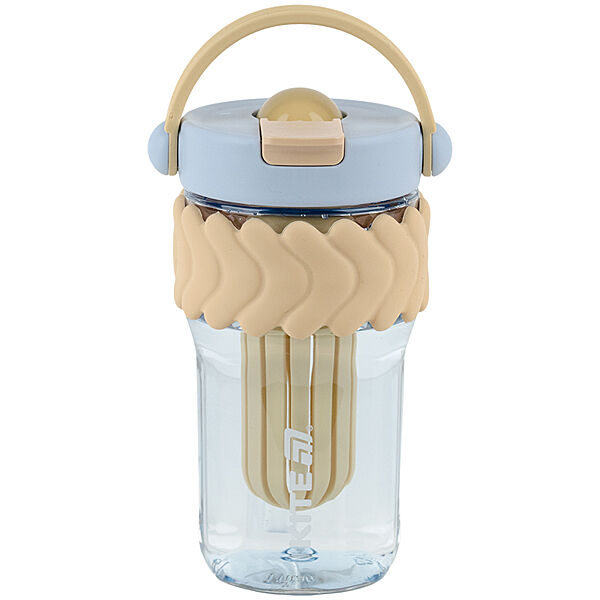 Склянка для води Kite K25-1230-1, 700 мл, бежево-блакитний