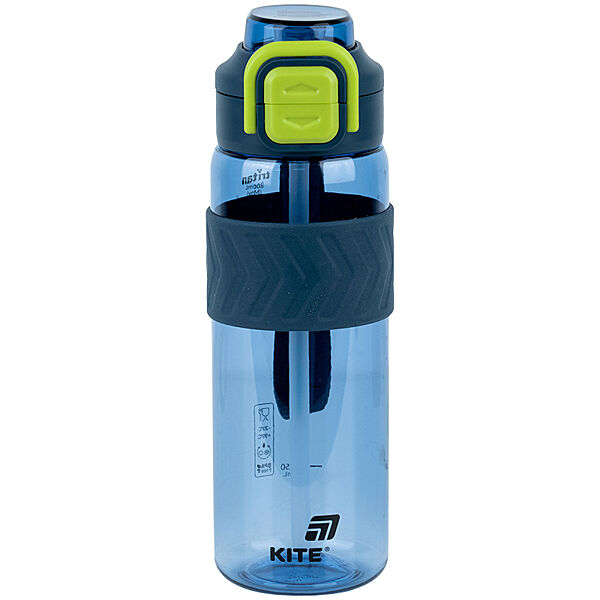 Пляшечка для води Kite K25-1234-2, 800 мл, синьо-зелена