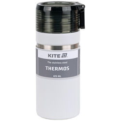 Термос Kite K25-320-1, 473 мл, білий