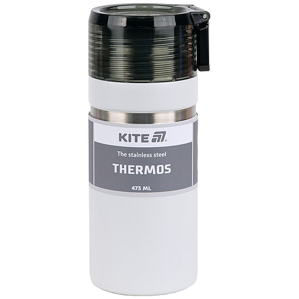 Термос Kite K25-320-1, 473 мл, білий