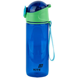 Пляшечка для води Kite K25-400-3, 530 мл, синя