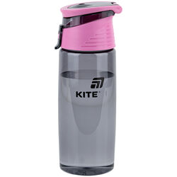 Пляшечка для води Kite K25-401-1, 550 мл, сіра