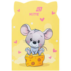 Блокнот Kite Cheese Mouse K25-461-4, 48 аркушів, клітинка