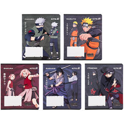 Зошит шкільний Kite Naruto NR25-232, 12 аркушів, клітинка