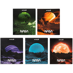 Зошит шкільний Kite NASA NS25-238, 24 аркуші, клітинка