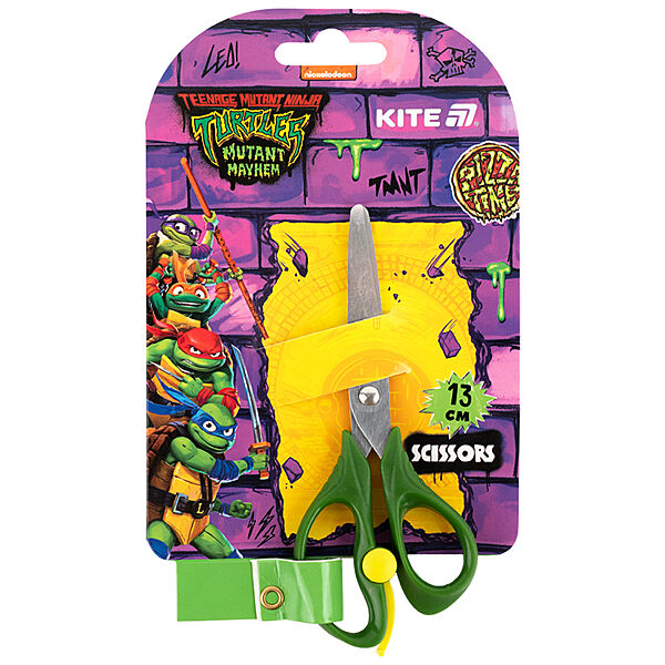 Ножиці дитячі з пружиною Kite Ninja Turtles NT25-129, 13 см
