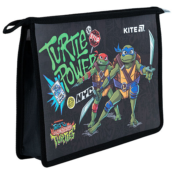 Папка на блискавці Kite Ninja Turtles NT25-428, A4