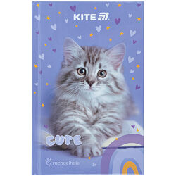 Книга записна Kite Rachael Hale R25-199, тверда обкладинка, А6, 80 аркушів, клітинка