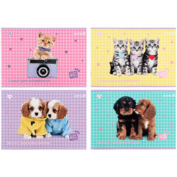 Зошит для малювання Kite Studio Pets SP25-242, 24 аркуші