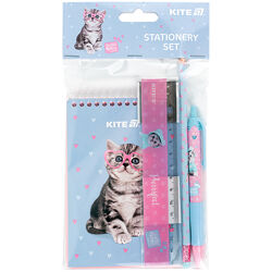Набір канцтоварів Kite Studio Pets SP25-S03, 4 предмети