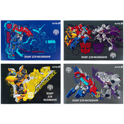 Зошит для малювання Kite Transformers TF25-242, 24 аркуші