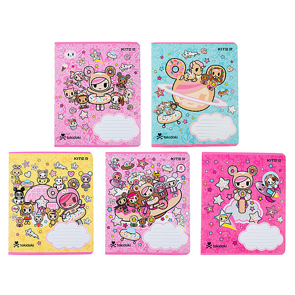 Зошит шкільний Kite tokidoki TK23-236, 18 аркушів, клітинка