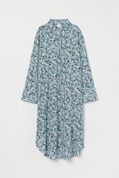 Легкое платье рубашка H&M размер XXL оверсайз
