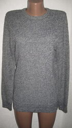 Серый меланжевый свитер New Look размер S
