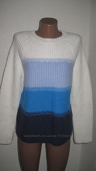 Теплый свитер Marks&Spencer размер М оверсайз крупная вязка