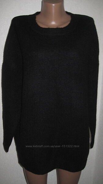 Черный свитер туника Capsule размер 16-18 оверсайз