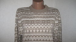 Мужской свитер с орнаментом Burton meanswear London размер М