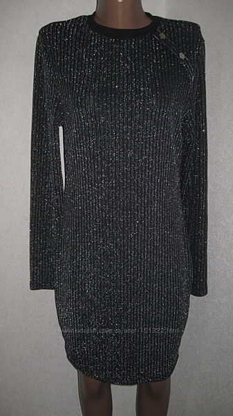 Вечернее платье с люрексом Shein размер 14