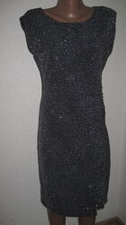 Вечернее платье с люрексом Wallis размер 10