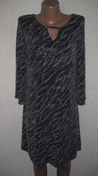 Вечернее платье с люрексом F&F размер 12