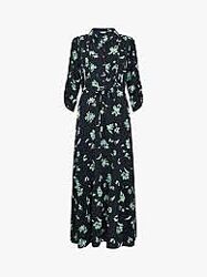 Вискозное платье макси Monsoon размер20