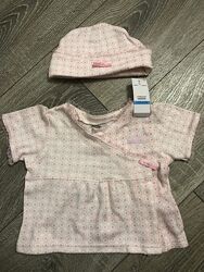 Брендовий комплетик calvin klein для маленької принцески 6-9 місяців 