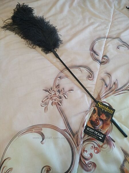 Лоскоталка з пером страуса Sportsheets Ostrich Tickler