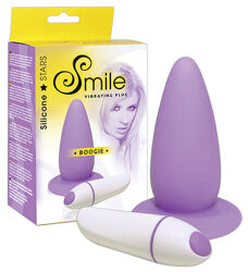 Анальна пробка з вібрацією Smile Vibrating Plug