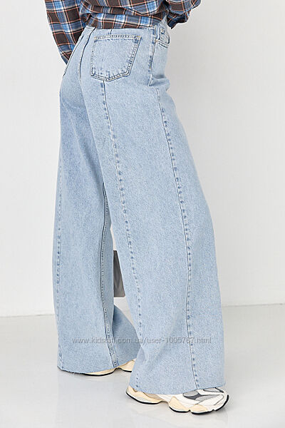 Жіночі джинси Palazzo з високою талією