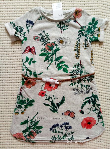 Платье H&M, 4-6 лет