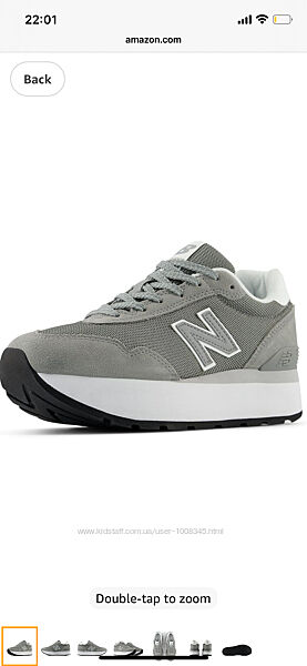 Нові кросівки New Balance 515 H, розмір 41,5 євро, на платформі, нат. шкіра