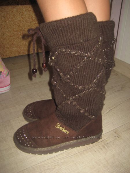 Сапоги на девочку Skechers 