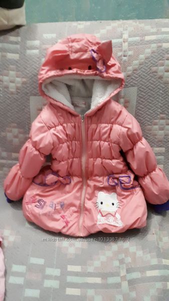Курточка для девочки hello kitty