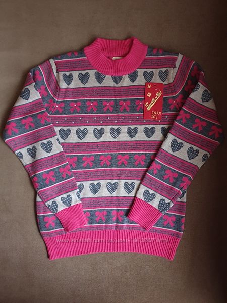 Новый свитер для девочки аналог many &many 150размер