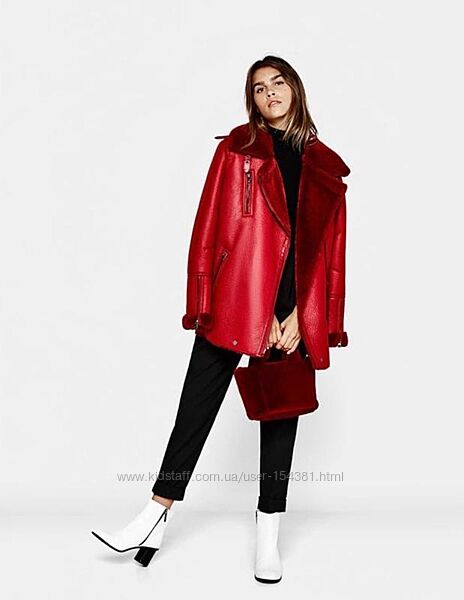 Дублянка Бершка, бордовая, S Bershka