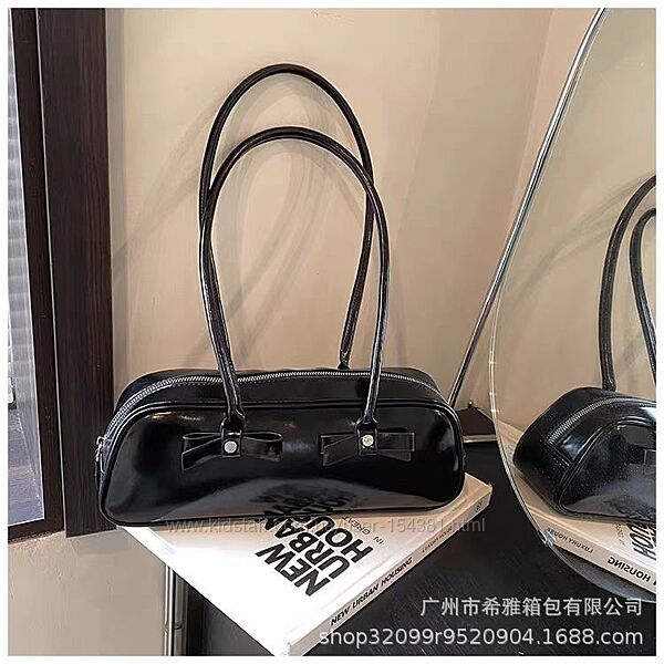 Сумка такса, черная