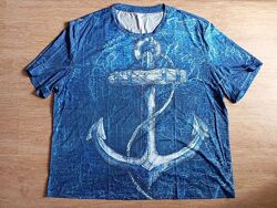 Футболка мужская большого размера 3xl-4xl