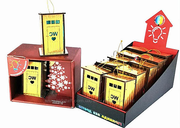 Деоративный домик с подсветкой