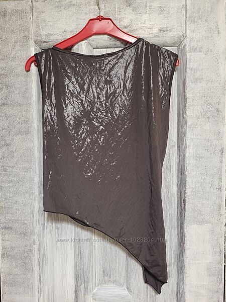 Майка топ , стального цвета