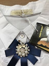 #7: Брошь синяя