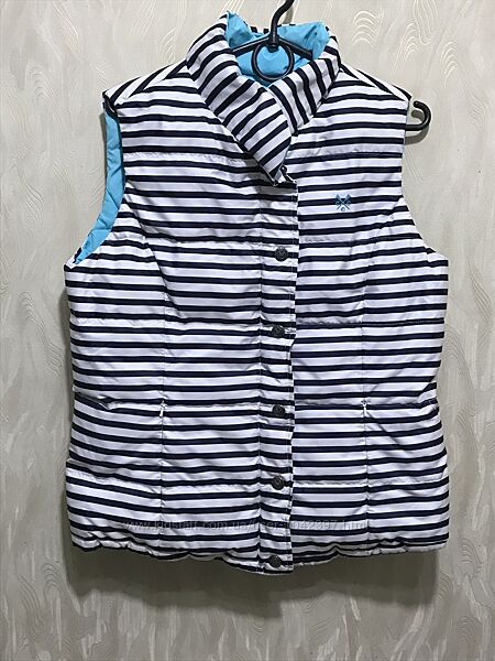 Двосторонній жилет на качиному пуху , р.46 