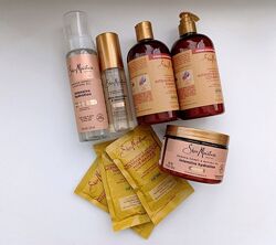 Набір SheaMoisture, Manuka Honey & Mafura Oil, шампунь та кондиціонер 384 м